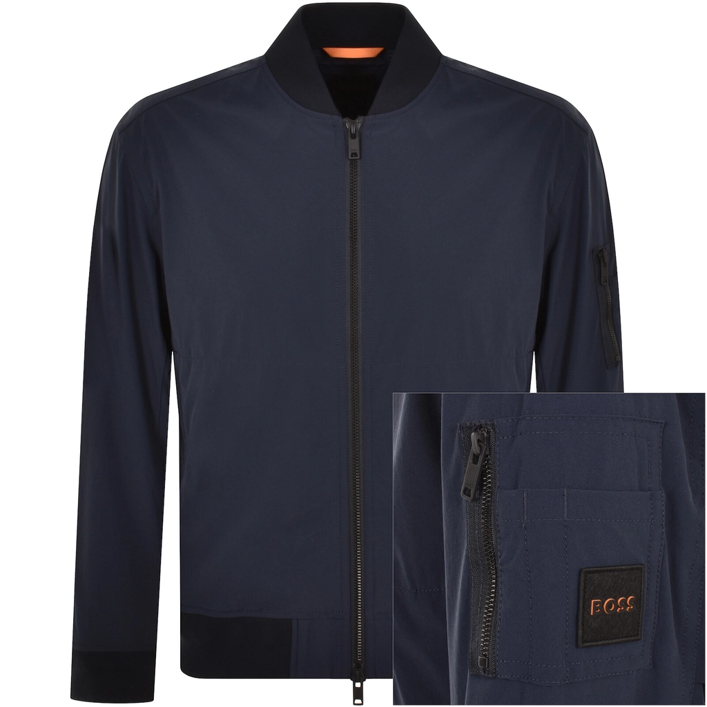 Hugo Boss BOSS Obear Bomber Jacket Navy